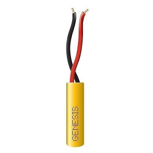 Genesis 21015802 Speed Bag 22/2 Solid Riser Cable, 500', Yellow