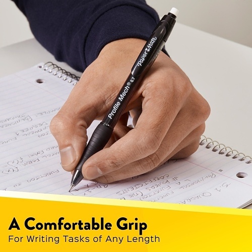 Paper Mate 2101947 Profile Mech Mechanical Pencils, 0.7 mm, HB #2 Lead, Black, 36-Pack