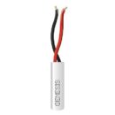 Genesis 21025501 22/2 Stranded Riser Cable, 500', Pull Box, White