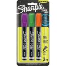 Sharpie 2103006 Chalk Markers, Assorted Secondary Colors, 3-Pack