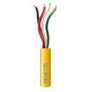 Genesis 21045802 Speed Bag 22/4 Stranded Riser Cable, 500', Yellow (Replaces 11045802)