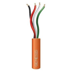 Genesis 21045803 Speed Bag 22/4 Stranded Riser Cable, 500', Orange (Replaces 11045803)