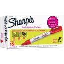 Sharpie 2107613 Oil-Based Paint Markers, Medium Tip, 12-Pack, Red