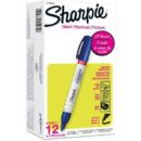 Sharpie 2107624 Oil-Based Paint Markers, Medium Tip, 12-Pack, Blue