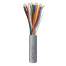 Genesis 21181009 18/10 Stranded Riser Cable, Unshielded, CL3R, FPLR, CMR, FT4, Sunlight Resistant, 1000' (304.8m), Reel, Gray