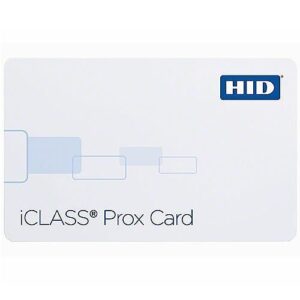 HID 2120BGGANA iCLASS 2k Prox Composite Card, 125 kHz Programmed with HID Prox or Indala format, iCLASS Programmed, Glossy, iCLASS Sequential Matching, No Slot, 125 kHz Sequential Matching