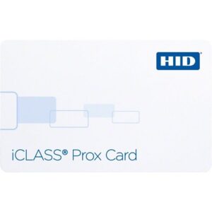 HID 2120BGGMNM iCLASS 2k Prox Composite Card, 125 kHz Programmed with HID Prox or Indala format, iCLASS Programmed, Glossy, iCLASS Sequential Matching, No Slot, 125 kHz Sequential Matching
