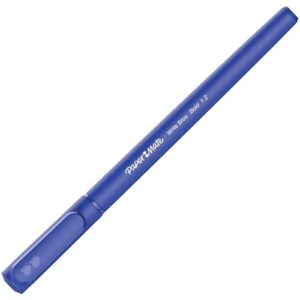 Paper Mate 2124513 Write Bros Ballpoint Pens, Bold Point, 1.2mm, Blue, 12-Pack