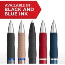 Sharpie 2126184 S-Gel, Metal Barrel, Medium Point, 0.7mm, Blue Ink and Gunmetal Gray Finish, 2-Pack