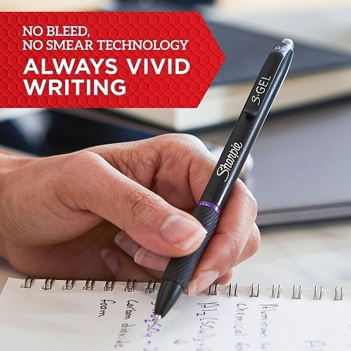 Sharpie 2126231 S-Gel, Medium Point, 0.7mm, Business Assorted Colors, 8-Pack