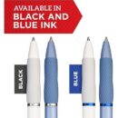 Sharpie 2126236 S-Gel, Fashion Barrel, Medium Point, 0.7mm, Black Ink and Pearl White Barrel, 12-Pack