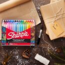 Sharpie 2136724 Permanent Markers, Fine Point, Assorted Colors, 65-Pack