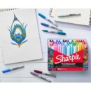 Sharpie 2136724 Permanent Markers, Fine Point, Assorted Colors, 65-Pack