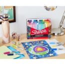 Sharpie 2136724 Permanent Markers, Fine Point, Assorted Colors, 65-Pack