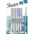 Sharpie 2136730 Permanent Markers, Ultra Fine Point, Assorted Mystic Gems, 5-Pack