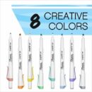 Sharpie 2154173 S-Note Duo Dual-Ended Creative Markers, Assorted Colors, 8-Pack