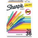 Sharpie 2157485 Pocket Highlighters, Chisel Tip, Assorted Fluorescent Colors, 36-Pack