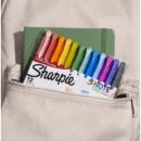 Sharpie 2158060 S-Note Creative Markers, Chisel Tip, Assorted Colors, 12-Pack