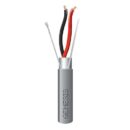Genesis 22141109 18/2 Stranded Shielded Riser Cable, CL3R, FPLR, CMR, FT4, Sunlight Resistant, 1000' (304.8 m), REELEX Pull Box, Gray