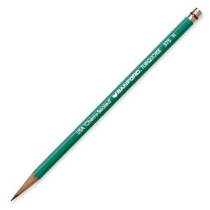 Prismacolor 2268 Premium Graphite Pencils, 4B Pencil 375, Turquoise