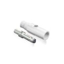 Leviton 22L21-W Male Latch Plug Ball Nose for 250-350 MCM, White