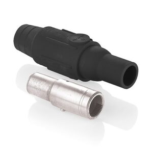Leviton 22L25-SE 22 Series Female Plug, 350-500, Black