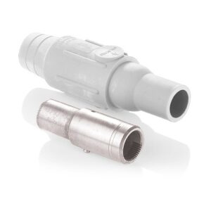 Leviton 22L25-SW 22 Series Female Power Plug, 350-500, White