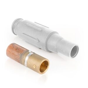 Leviton 22L26-SW 22 Series Female Power Plug, 500-750, White