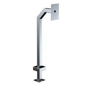 Pedestal Pro 22PE1-FARP-01-304 Access Control Mounting Post, 48" Stainless Steel Pedestal Stand Fits Farpointe P-710 HA