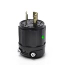 Leviton 2311-PLB Connectors, EB Plug Lock Lite 2PO 3WI L5-20P, 20A 125V