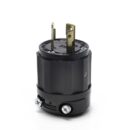 Leviton 2311-PLB Connectors, EB Plug Lock Lite 2PO 3WI L5-20P, 20A 125V