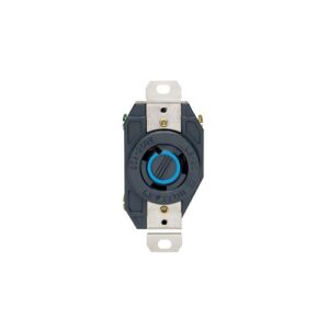 Leviton 2320 Flush Mount Locking Receptacle, Industrial Grade, 20A 250V