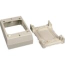 Wiremold 2347 400/800/2300/2300D Series Single-Gang Device Box, Ivory