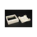 Wiremold 2347-2 NM Device Box 2G 2300, Ivory