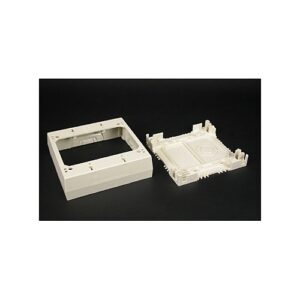 Wiremold 2347-2 NM Device Box 2G 2300, Ivory