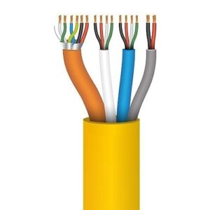 Paige 236650807 Combo Wiegand OSDP Access Control Composite Cable, CMP, 1000' (304.8m) Reel, Yellow