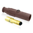 Leviton 23L22-SH 23 Series Male Plug, 350-500, Brown