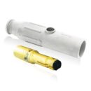 Leviton 23L22-SW 23 Series Male Plug, 350-500 MCM, White