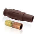 Leviton 23L26-SH 23 Series Female Plug, 500-750 MCM, Brown