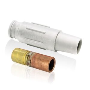 Leviton 23L26-SW 23 Series Female Power Plug, 500-750, White