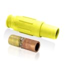 Leviton 23L26-SY 23 Series Female Plug, 500-750 MCM, Yellow