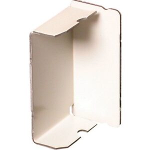 Wiremold 2410B-FW Blank End Fitting, White