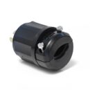 Leviton 2411-B Locking Plug, 3 Pole, 4 Wire, 20A, 125V, Black