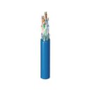 Belden 2412F 0031000 CAT6 Plus Riser Cable, 23/4 Solid BC, Foil Shielded, UTP, CMR, FT4, 1000' (304.8m) Reel, Orange