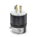Leviton 2421 Locking Plug Connector, L15-20P, 20A 250V