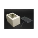 Wiremold 2444-2FW 2400 Series Extra Deep Device Box Fitting, Fog White