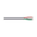 West Penn 25240BGY0500 4/22 Solid Bare Unshielded Plenum Rated Cable