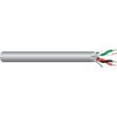 West Penn 25510BGY1000 Plenum Audio Cable, 22/2PR Stranded CMP SH, 1000', Gray