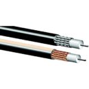 West Penn 25812IV1000 RG-58 with Foil +95% TC Braid, 20/1 Tinned Copper Coaxial Cable, Plenum, RF 50 Ohm, 1000' (304.8m) Reel, White