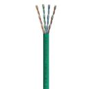 Paige 258300309 GameChanger CAT6 Plenum Cable, UTP Solid BC, 1000' Box, Green